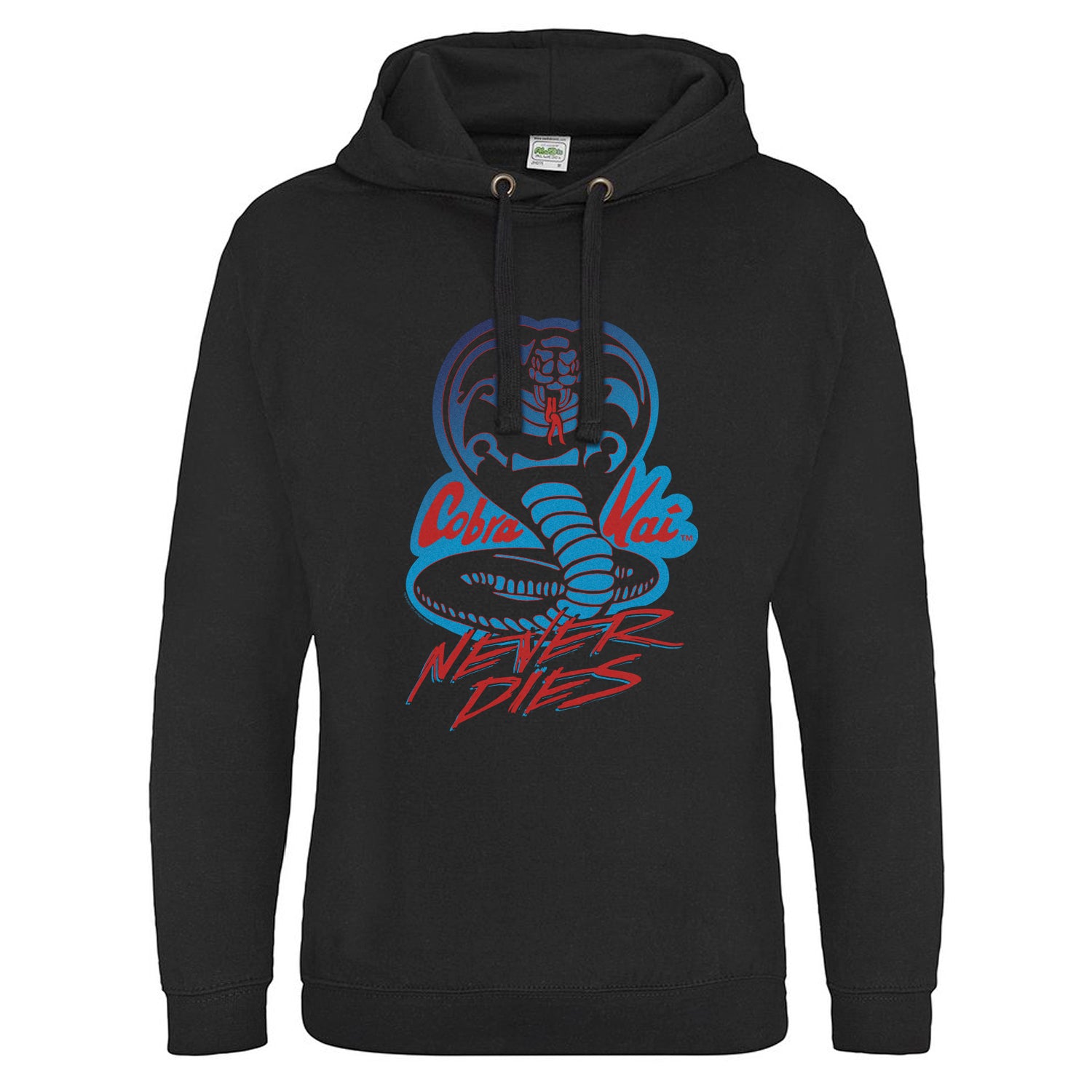 Cobra Kai Never Dies Black Unisex Hoodie