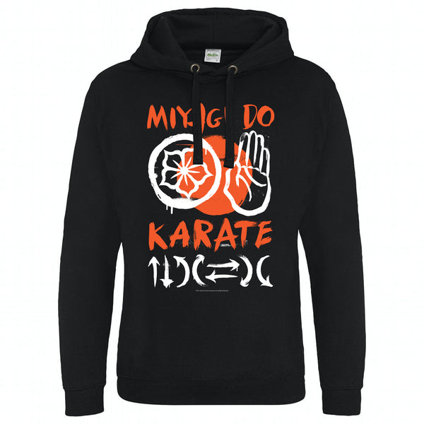 Miyagi Do Karate Instructions Black Unisex Hoodie Official Cobra Kai Store