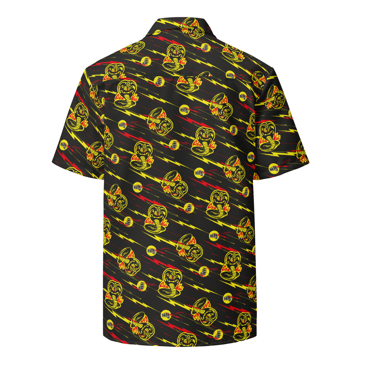 Cobra Kai Pattern Unisex Button Shirt