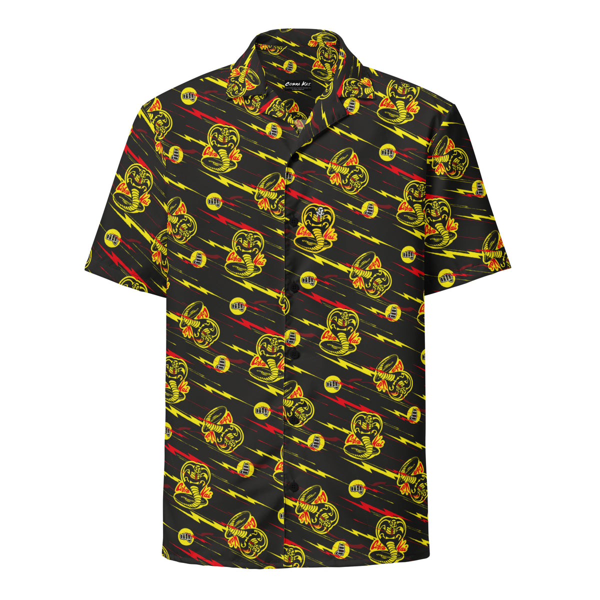 Cobra Kai Pattern Unisex Button Shirt