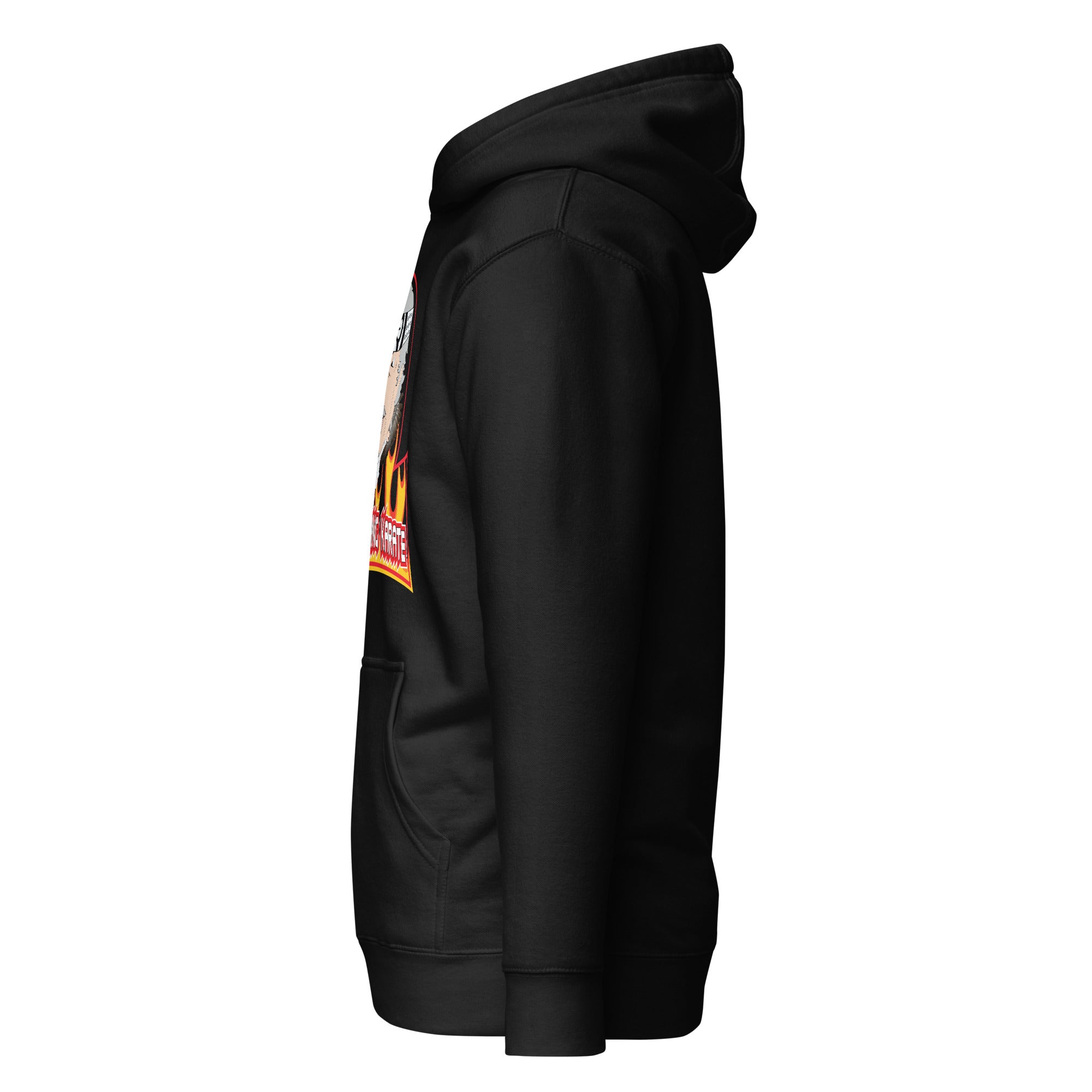Miyagi Fang Karate Black Unisex Hoodie