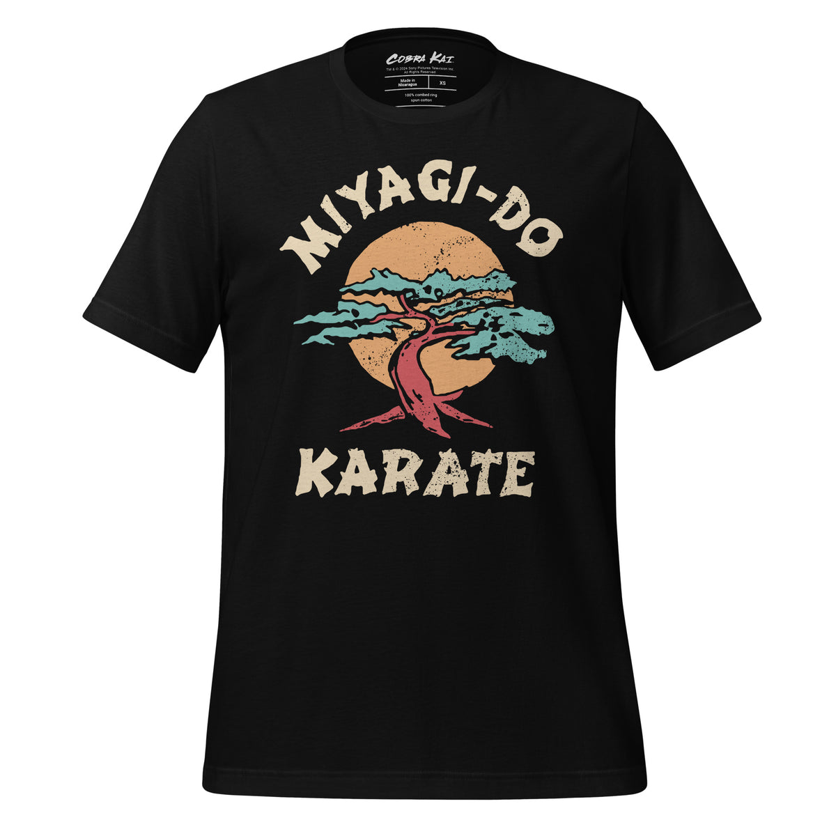 Miyagi-Do Karate Distressed Logo Unisex T-Shirt