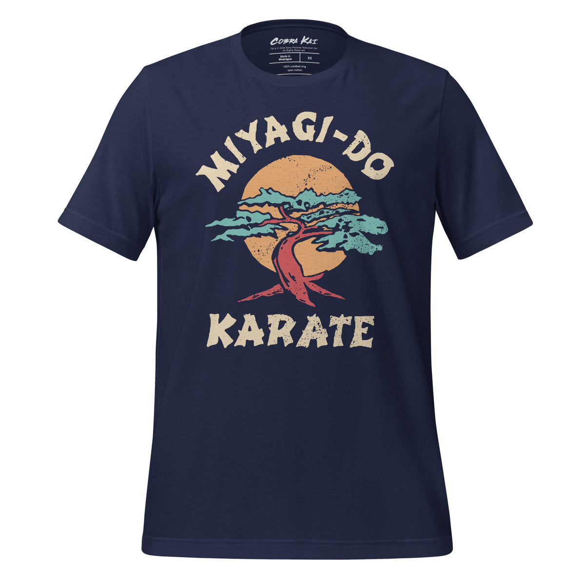 Miyagi-Do Karate Distressed Logo Unisex T-Shirt