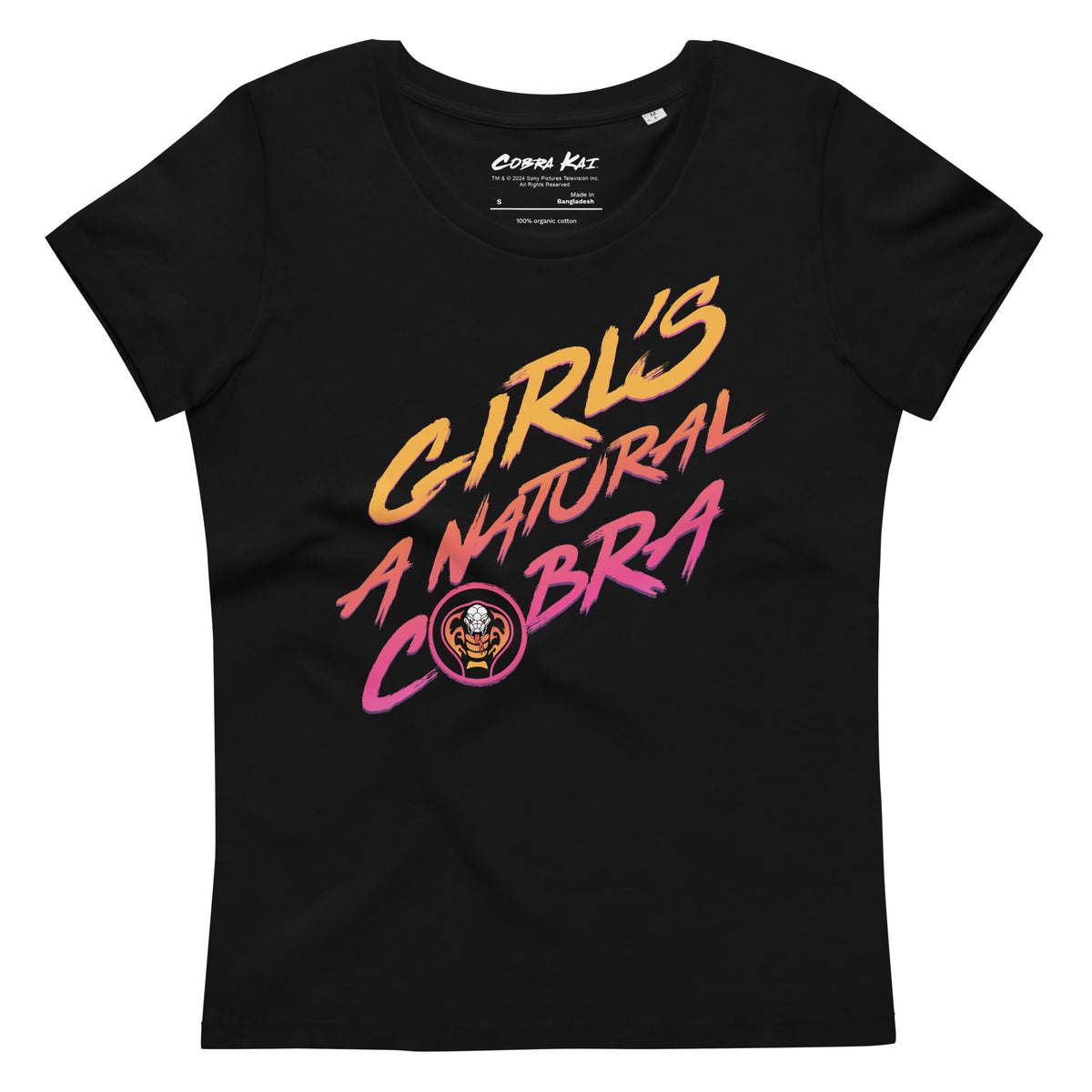 Girl&#39;s A Natural Cobra Women&#39;s Fitted T-Shirt