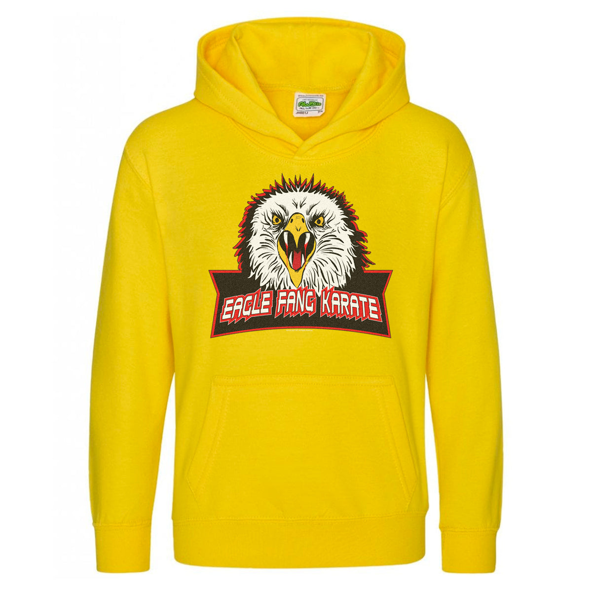 Eagle Fang Yellow Kids Hoodie