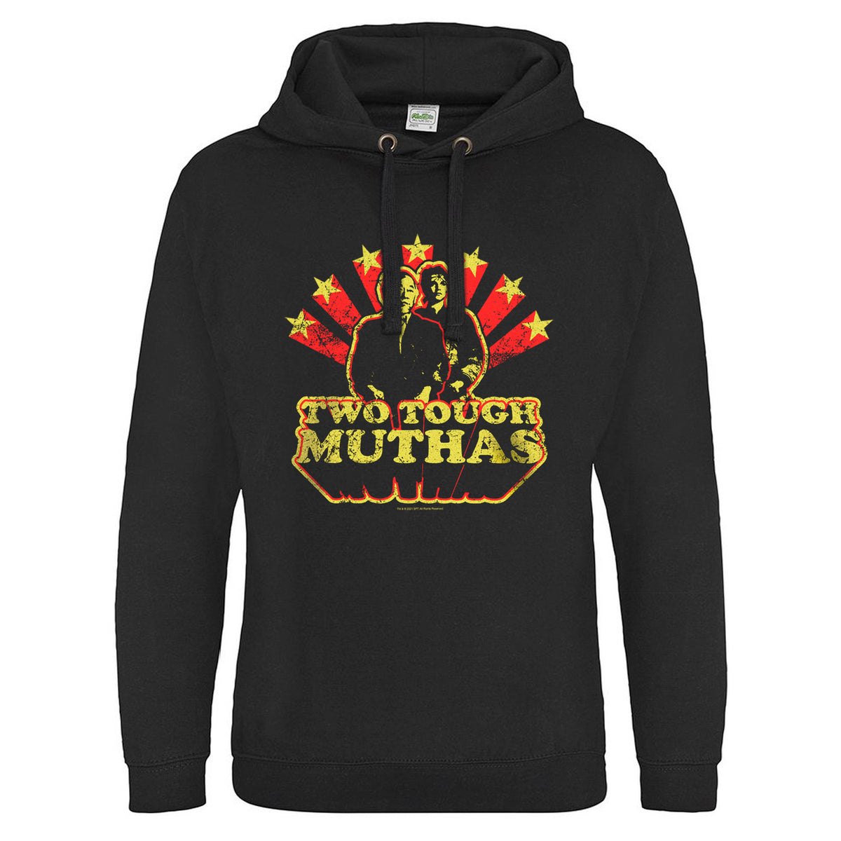 Two Tough Muthas Black Unisex Hoodie