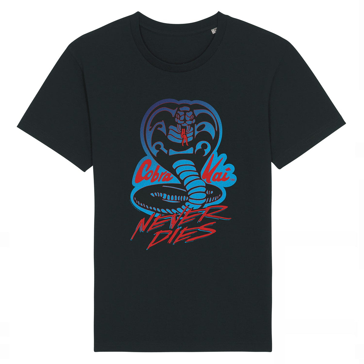 Cobra Kai Never Dies Black Kids T-Shirt