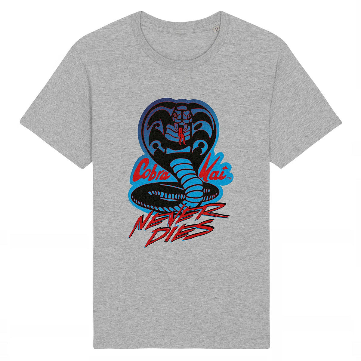 Cobra Kai Never Dies Heather Grey Kids T-Shirt