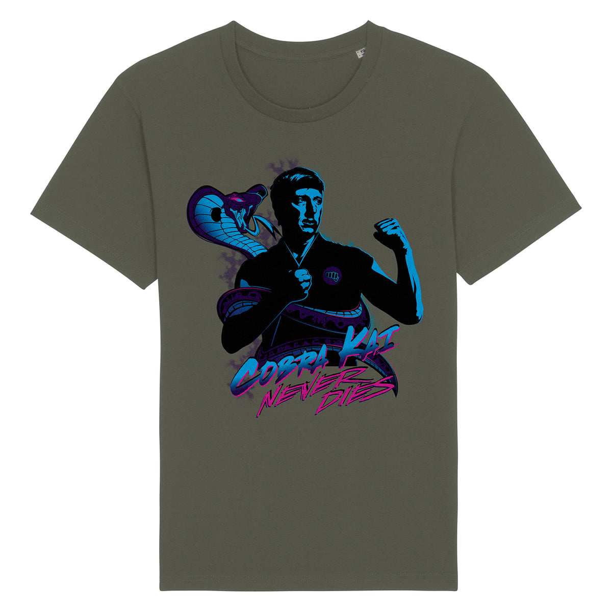 Cobra Kai Never Dies &#39;Johnny&#39; Khaki Unisex T-Shirt