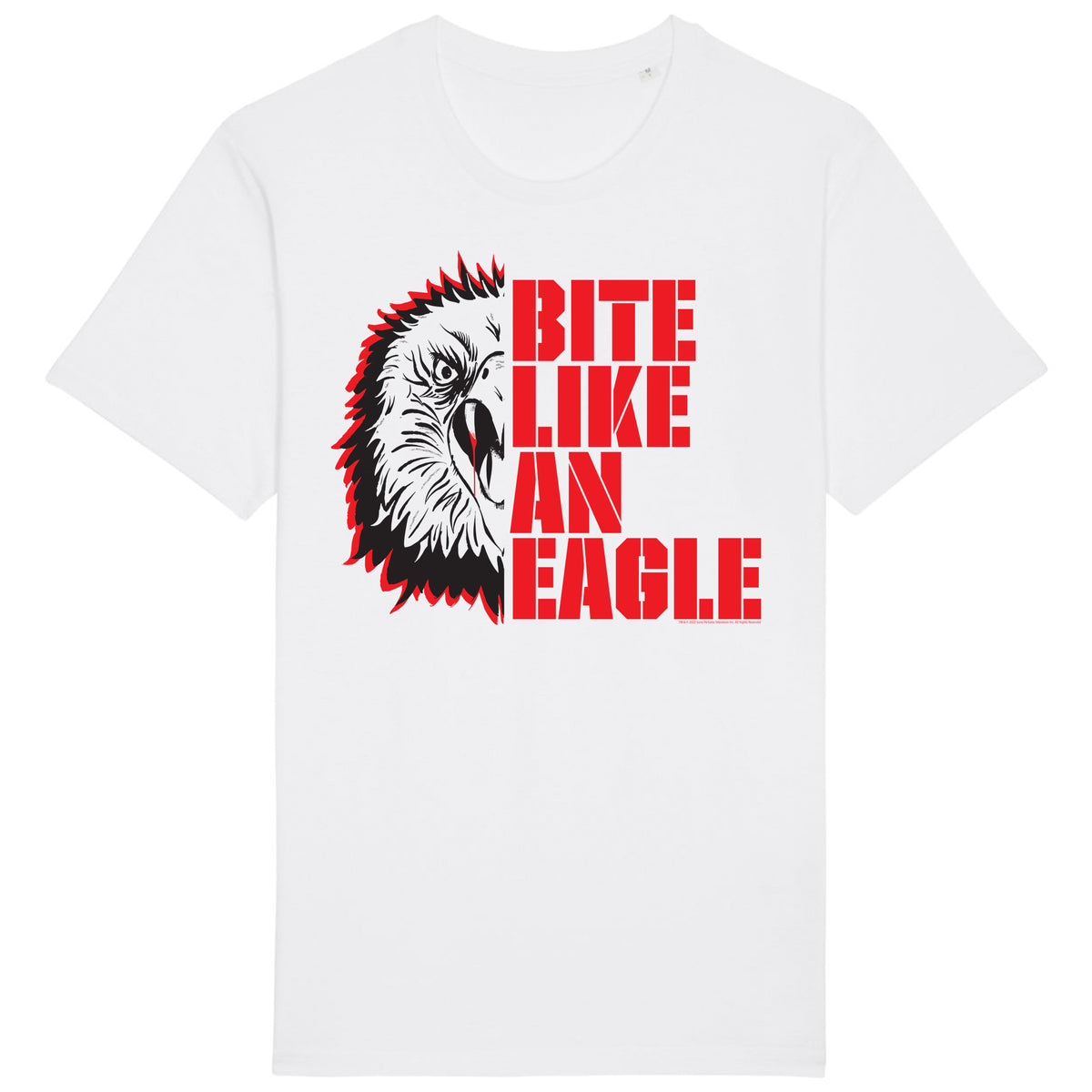 Eagle Fang Bite Like An Eagle White T-Shirt