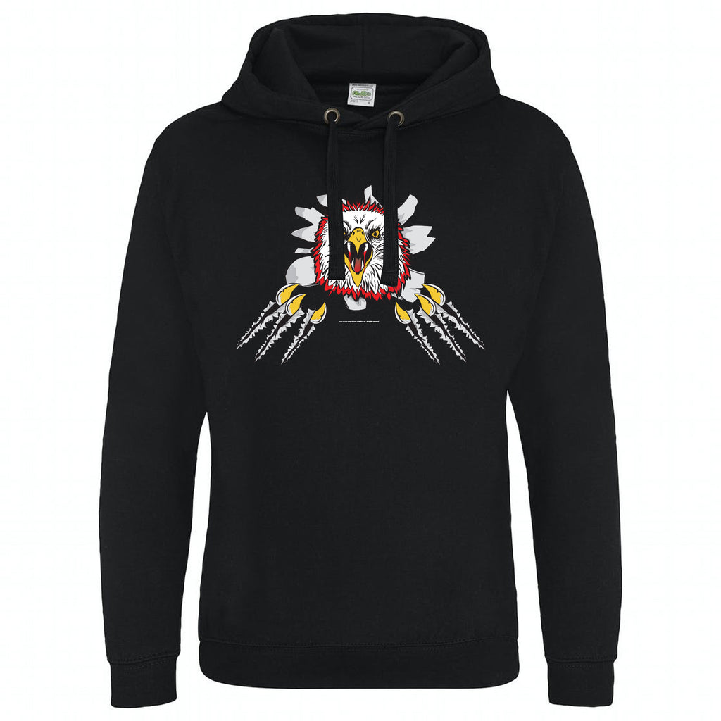 Eagle Fang Claw Marks Black Unisex Hoodie