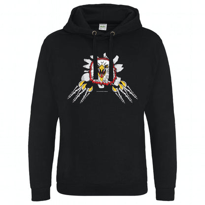 Eagle Fang Claw Marks Black Unisex Hoodie