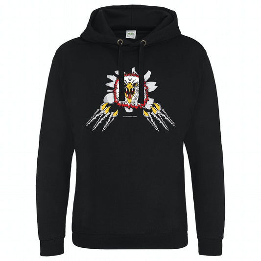 Eagle Fang Claw Marks Black Unisex Hoodie