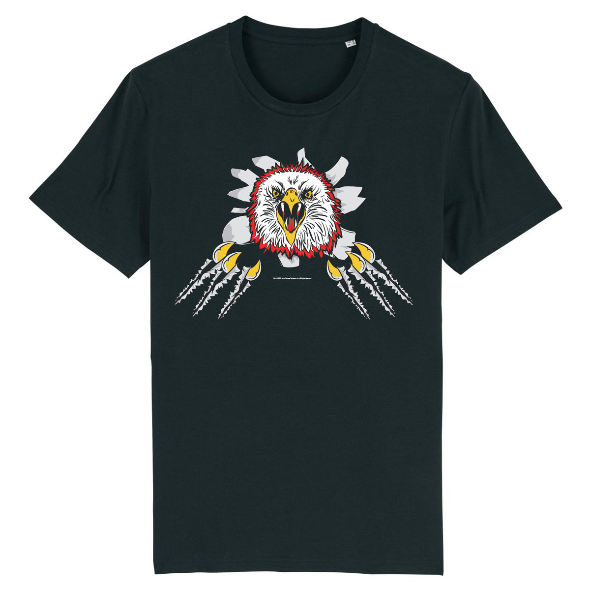 Eagle Fang Claw Marks Black Unisex T-Shirt