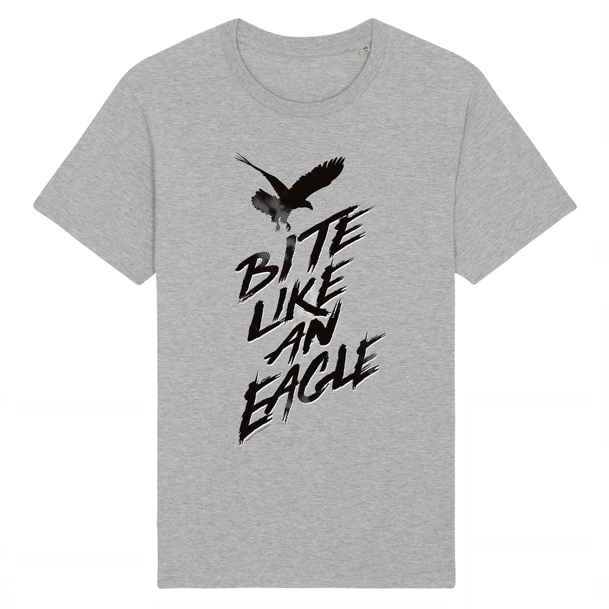Bite Like An Eagle Heather Grey Kids T-Shirt