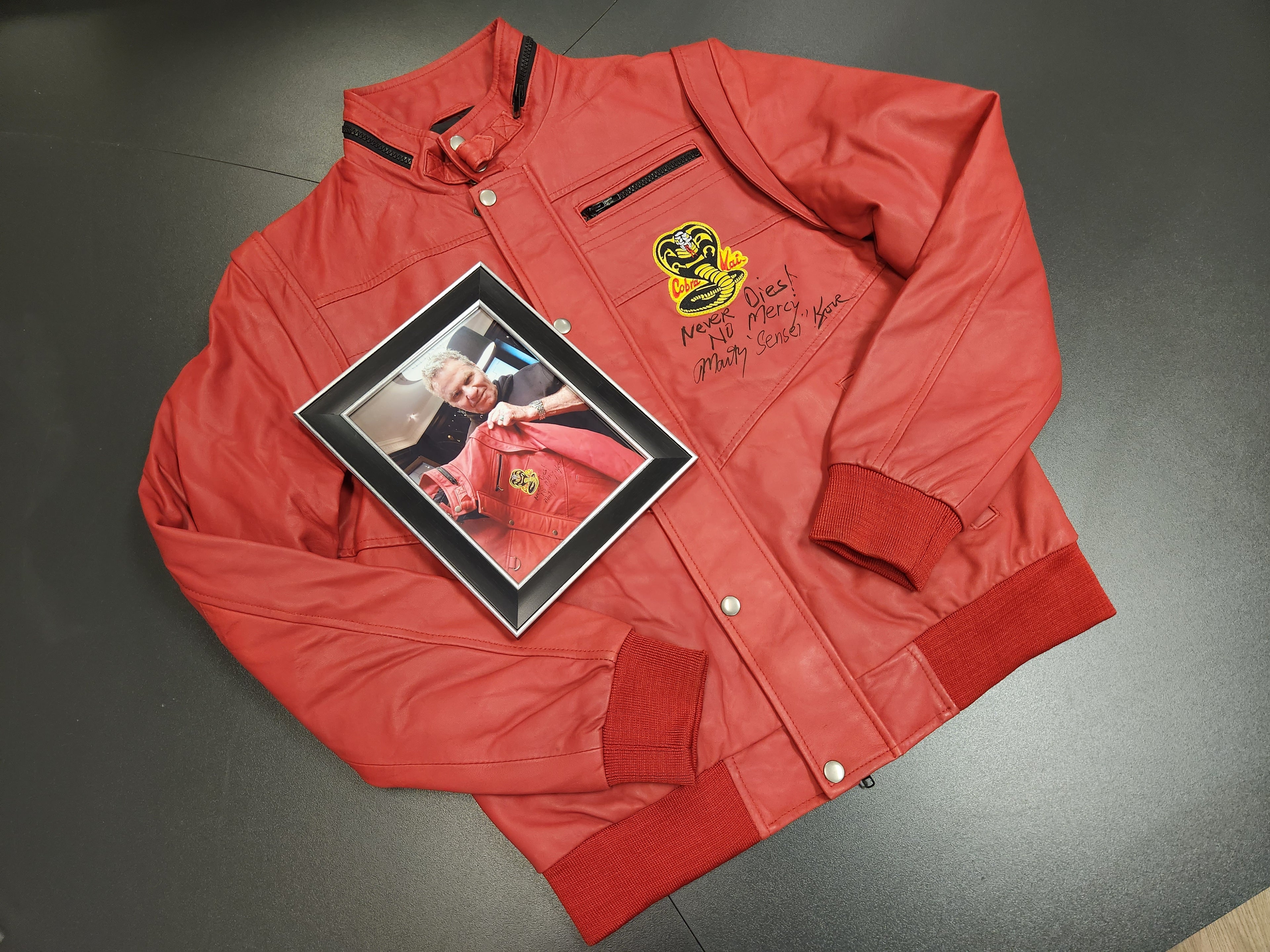 Cobra Kai Signed Martin Kove Jacket Auction