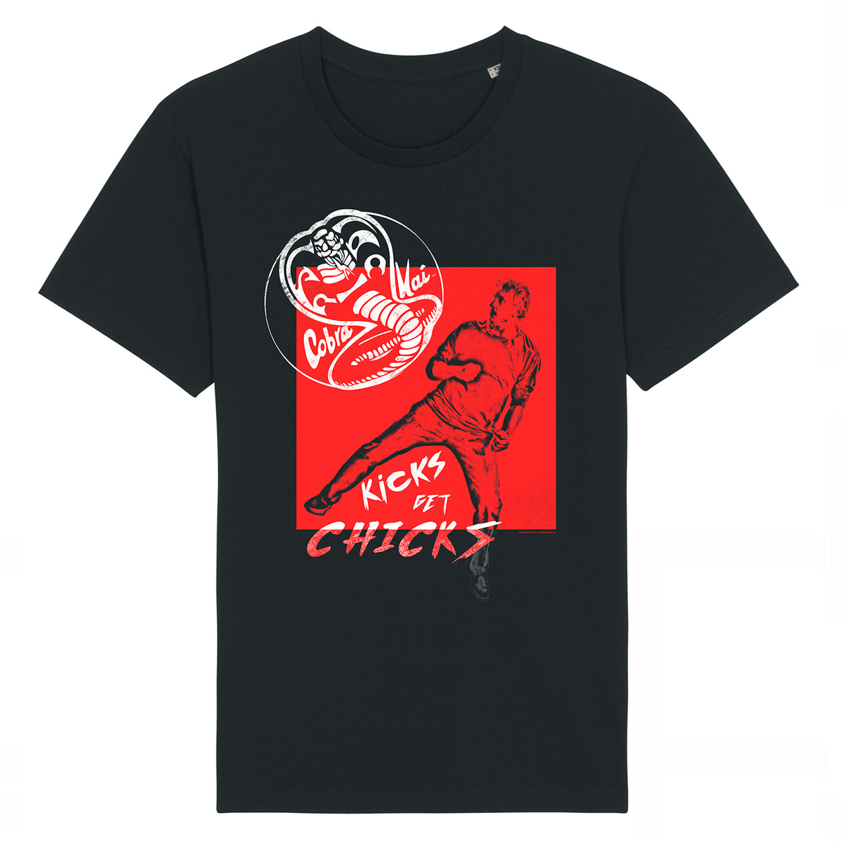 Kicks Get Chicks Black Unisex T-Shirt