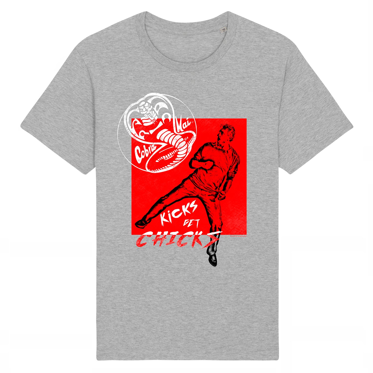 Kicks Get Chicks Heather Grey Unisex T-Shirt