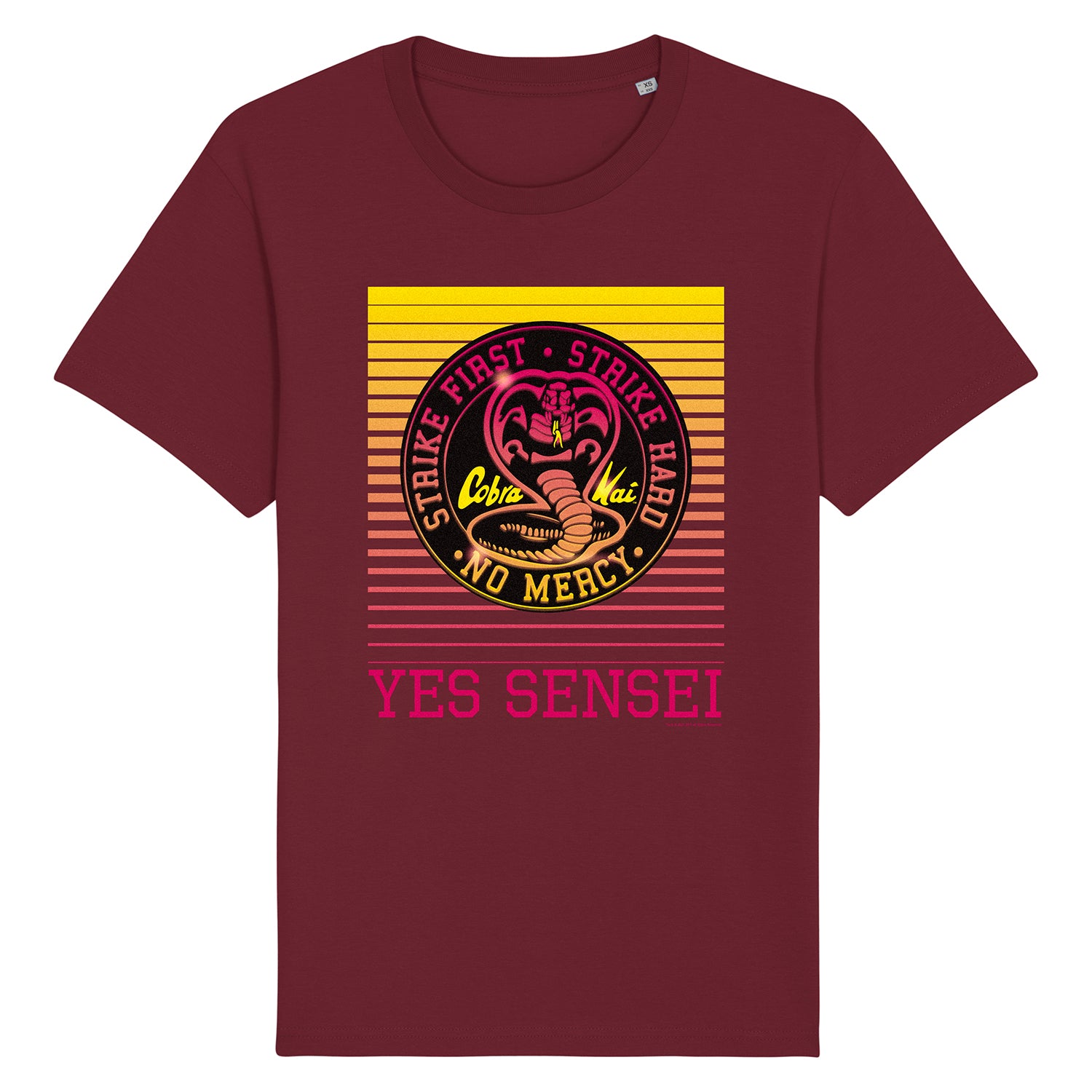 Strike First Burgundy Unisex T-Shirt