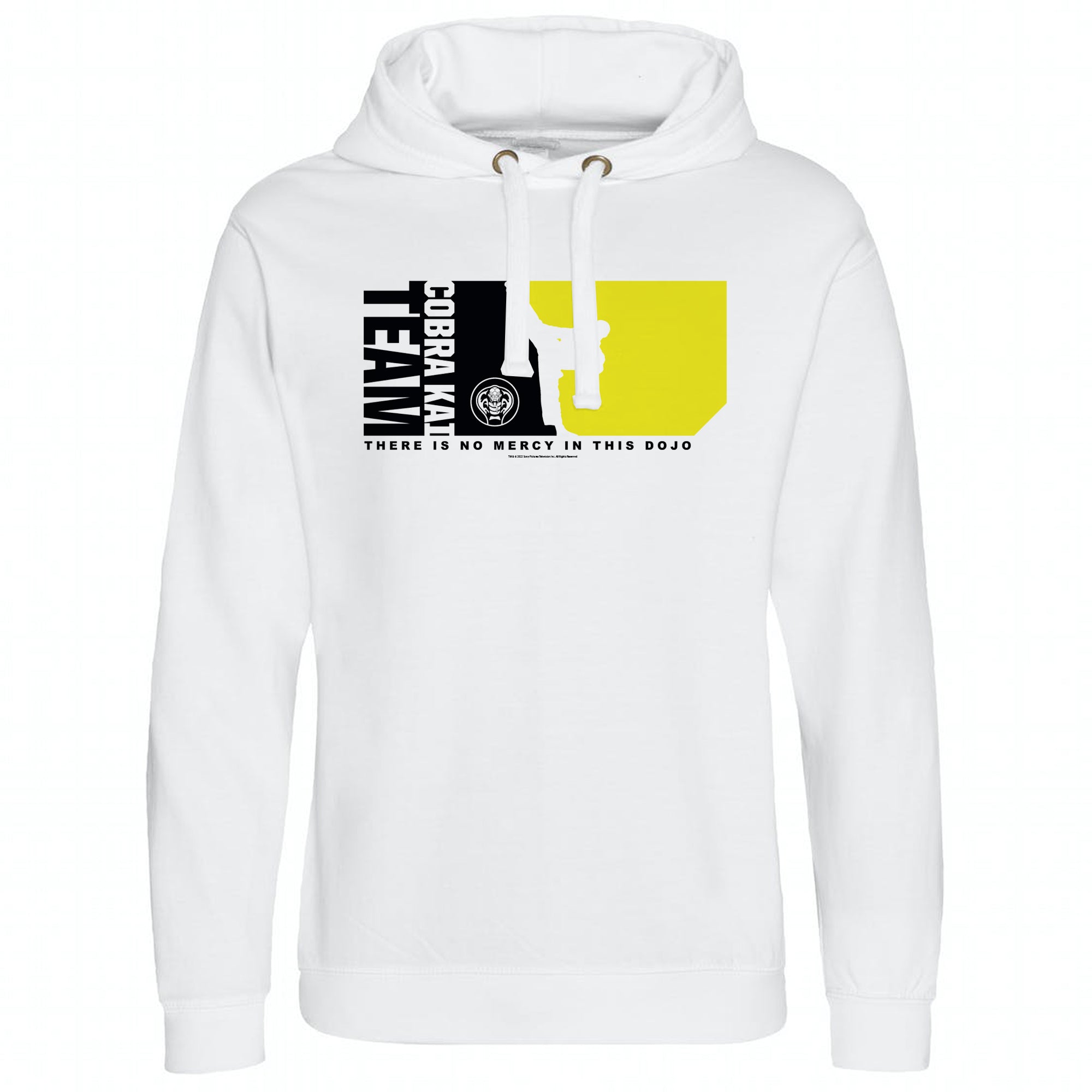Team Cobra Kai White Unisex Hoodie