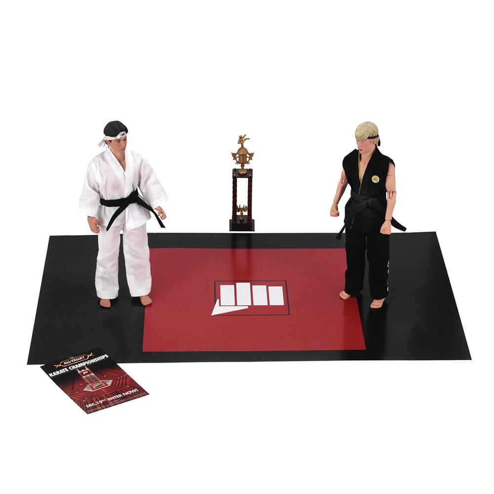 Karate Kid 1984 8in Retro Action Figures Tournament 2pk