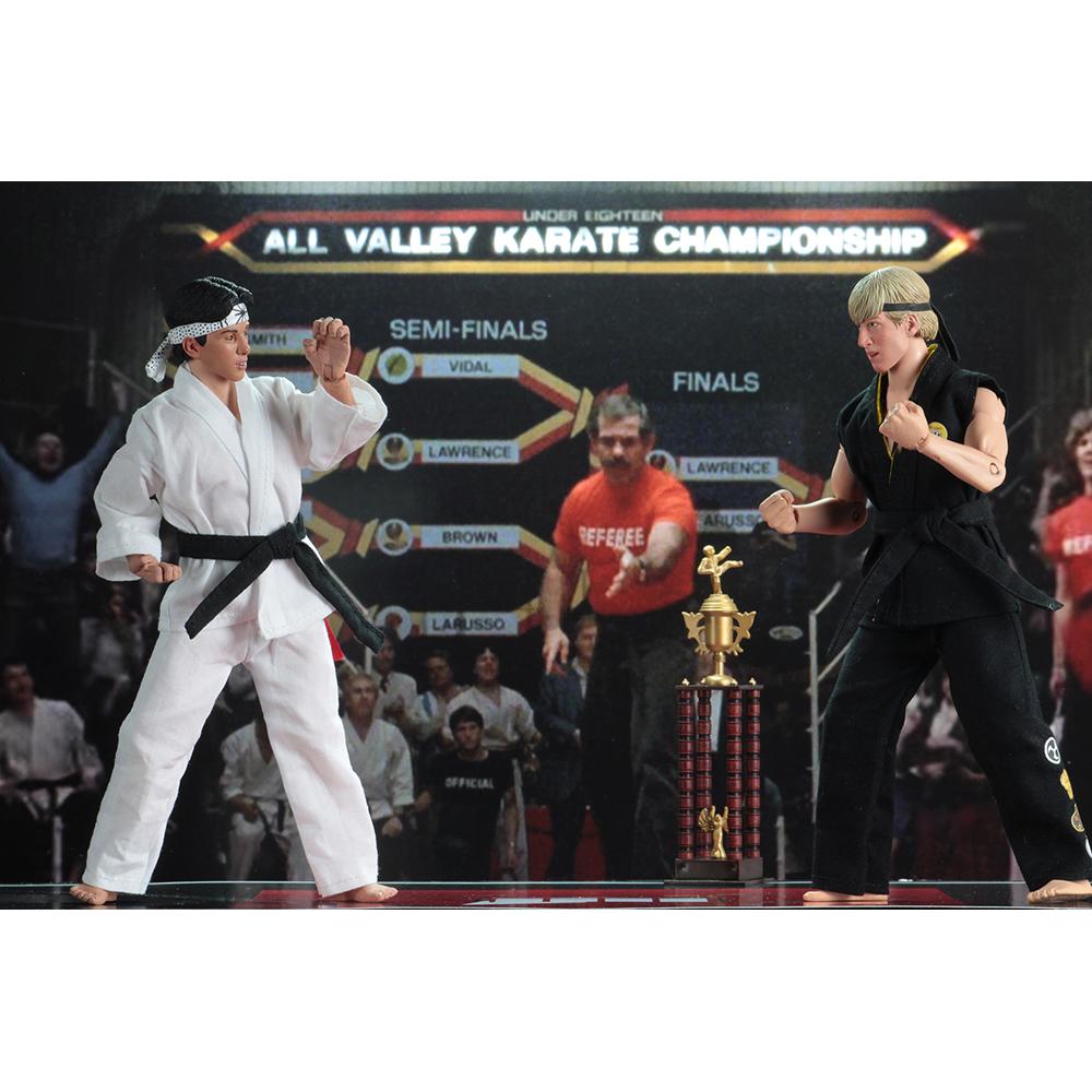 Karate Kid 1984 8in Retro Action Figures Tournament 2pk