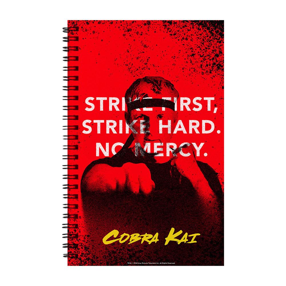 Cobra Kai Strike First Johnny Notebook