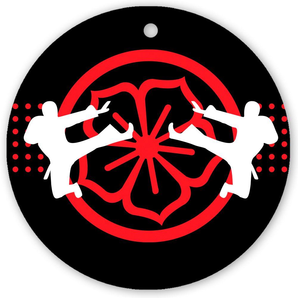 Additional image of Cobra Kai Logo Holiday Ornament