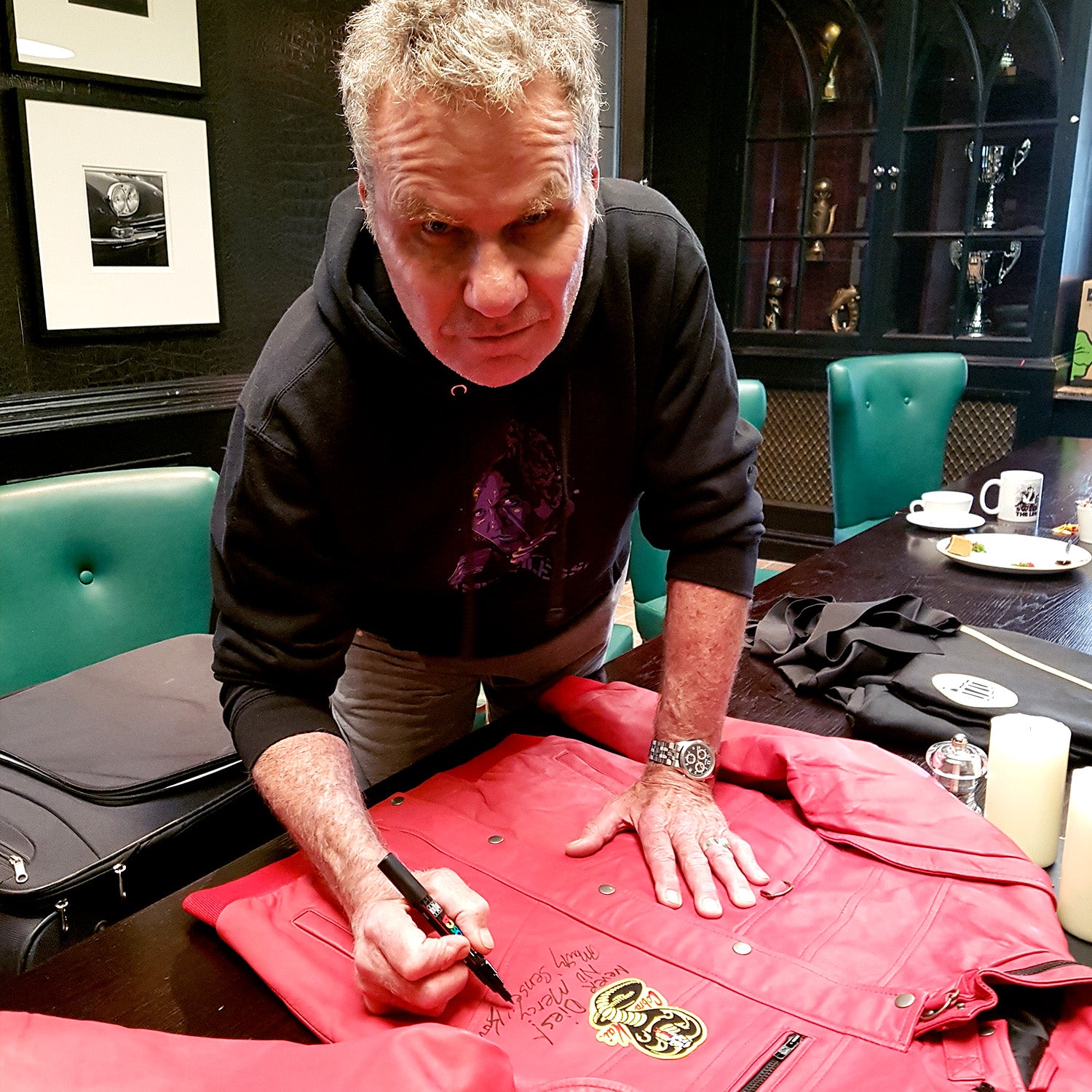 Cobra Kai Signed Martin Kove Jacket Auction