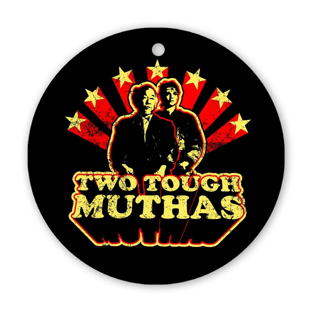 Karate Kid "Two Tough Muthas" Holiday Ornament